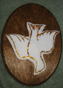 Holy Spirit Plaque